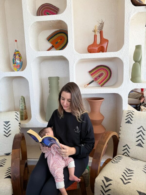 Sweat d'allaitement "MILK A EMPORTER"