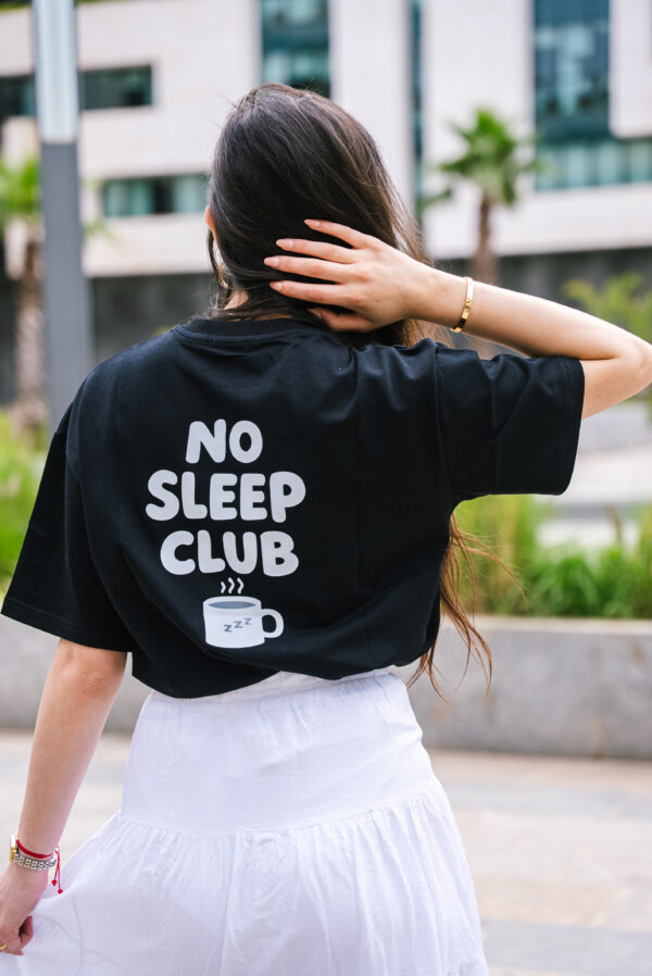T-shirt Femme NO SLEEP CLUB (non allaitant)