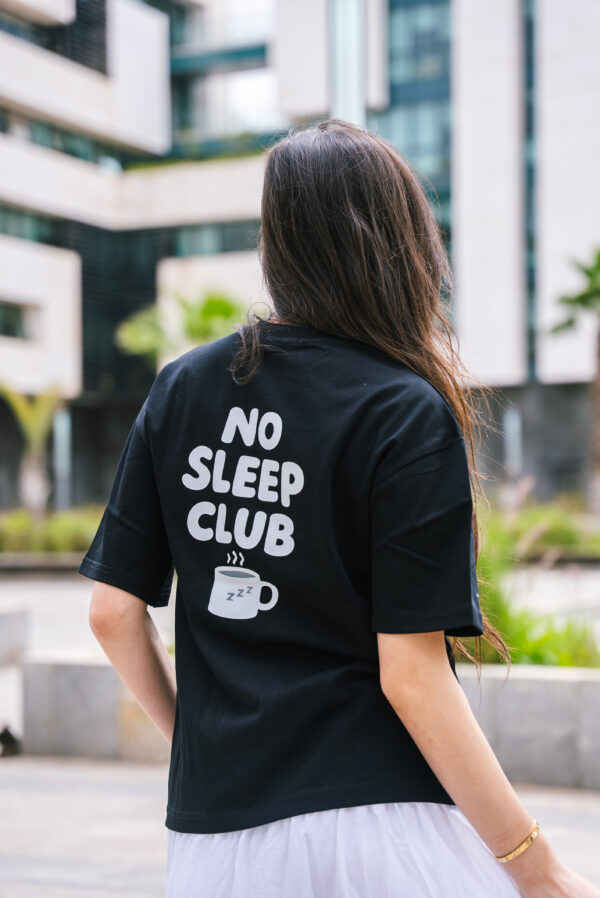 T-shirt Femme NO SLEEP CLUB (non allaitant)