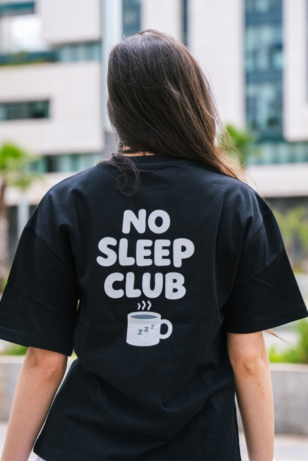 T-shirt Femme NO SLEEP CLUB (non allaitant)