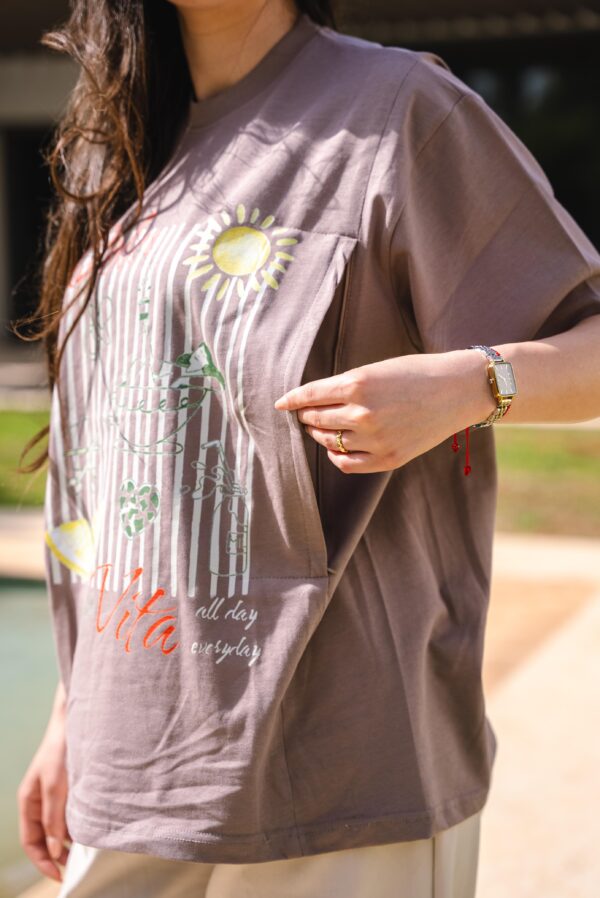 T-shirt allaitant LA DOLCE VITA