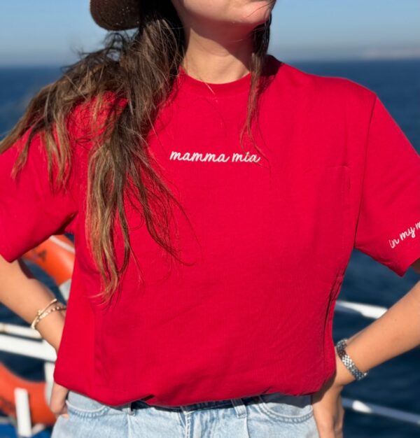 T-shirt zips secrets MAMMA MIA